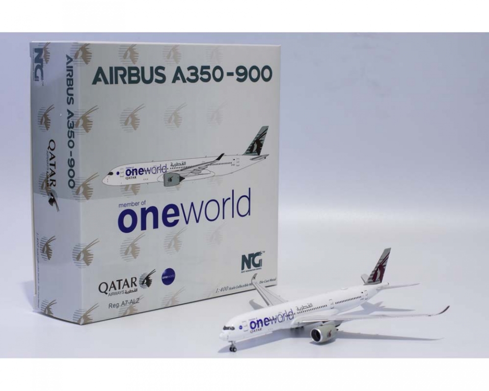 www.JetCollector.com: NG QATAR A350-900 One World A7-ALZ 1:400